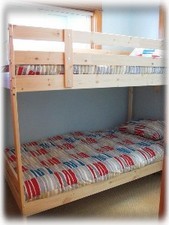 Kids will love the bunk room on the lower level 