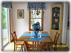 Harwichport house rental - Dining Area - next to kitchen