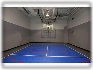 Indoor sports court at Harbor Steps