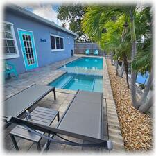 Tranquil Daytime View of Pool Deck